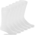 thumbnail image 1 of Jefferies Socks Boys Nylon Ribbed Crew Dress Socks 6 Pair Pack, 1 of 4