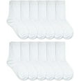 thumbnail image 1 of Jefferies Socks Boys Rib Dress School Uniform Crew Socks 12 Pair Pack, 1 of 6