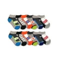 thumbnail image 1 of Jefferies Socks Boys Socks, 12 Pack Sport Colorful Mesh Low Cut Sizes XS - L, 1 of 2
