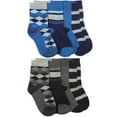 thumbnail image 1 of Jefferies Socks Boys Socks, 6 Pack Crew Fashion (Little Boys), 1 of 2