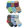 thumbnail image 1 of Jefferies Socks Boys Socks, 6 Pack Multi Stripe Fashion Pattern Crew Sixes XS - M, 1 of 2