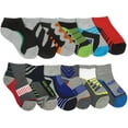 thumbnail image 1 of Jefferies Socks Boys Sport Performance Low Cut & Quarter Socks 12 Pair Pack, 1 of 5