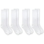 Jefferies Socks Girl's Bamboo Ribbed School Knee High Socks 4 Pair Pack