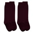 thumbnail image 1 of Jefferies Socks Girl's Boy's School Uniform Cotton Knee High Socks 2 Pair Pack, 1 of 5