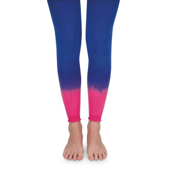 Jefferies Socks Girl's Dip Dye Footless Tights 1 Pair Pack