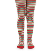 Jefferies Socks Girls Baby Holiday Stripe Cotton Halloween Christmas Tights 1 Pack