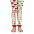 thumbnail image 1 of Jefferies Socks Girls Baby Ruffle Stripe Chevron Dot Pattern Cotton Tights 1 Pack, 1 of 3
