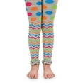 thumbnail image 1 of Jefferies Socks Girls Baby Ruffle Stripe Chevron Dot Pattern Cotton Tights 1 Pack, 1 of 1