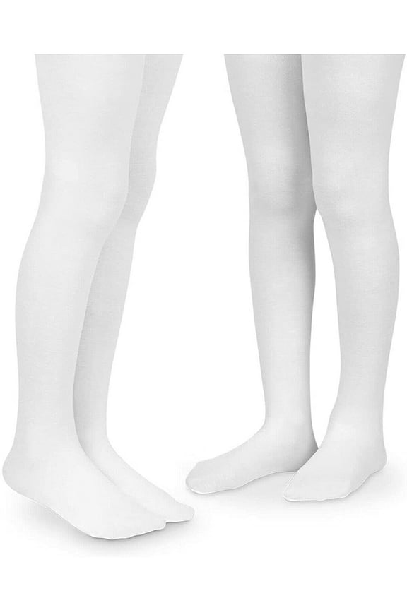 Girls Baby Toddler Pima Cotton Dress School Tights 2 Pack