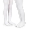 thumbnail image 1 of Jefferies Socks Girls Baby Ultra Soft Microfiber School Uniform Footed Tights 2 Pair Pack, 1 of 4