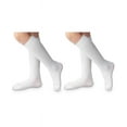 thumbnail image 1 of Jefferies Socks Girls Boys Baby Nylon Dress School Uniform Knee High Socks 2 Pair Pack, 1 of 5