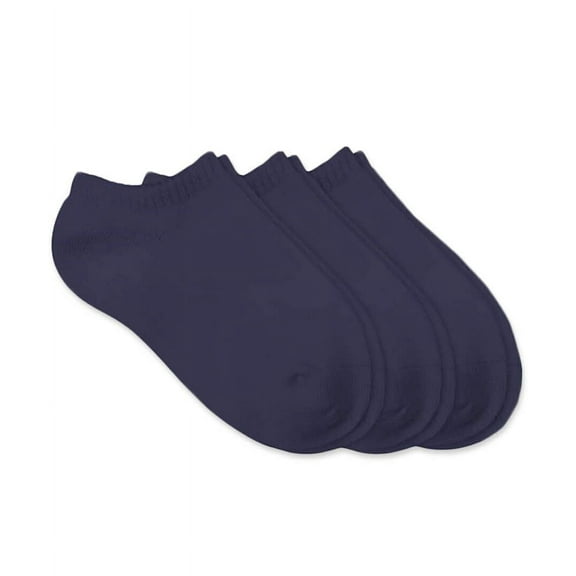 Jefferies Socks Girls Boys Seamless Cushion School Sport Low Cut Socks 3 Pair Pack