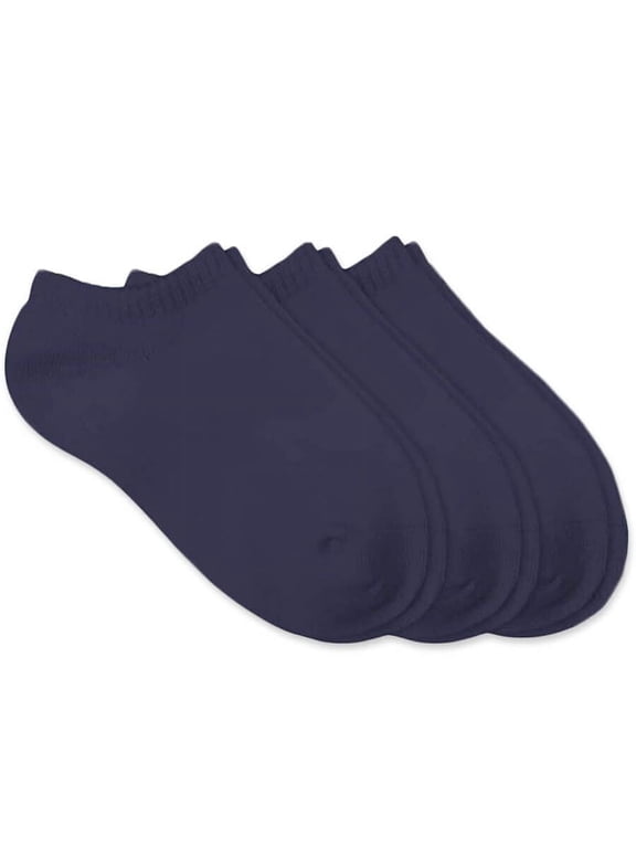 Girls Boys Seamless Cushion School Sport Low Cut Socks 3 Pair Pack