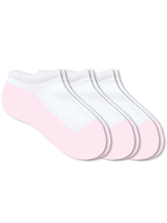 Girls Boys Seamless Cushion School Sport Low Cut Socks 3 Pair Pack