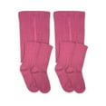 thumbnail image 1 of Jefferies Socks Girls Cable Knit Tights 2-Pack, Sizes S-L, 1 of 2