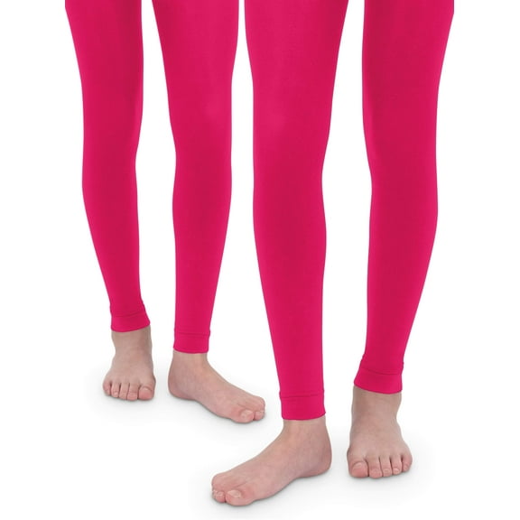 Jefferies Socks Girls Footless Tights 2-Pack, Sizes S-L