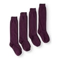 thumbnail image 1 of Jefferies Socks Girls Knee High School Uniform Socks 4-Pack, Sizes 4-14, 1 of 5