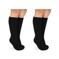 thumbnail image 1 of Jefferies Socks Girls Knee High Uniform Socks 2-Pack, Sizes XS-L, 1 of 4