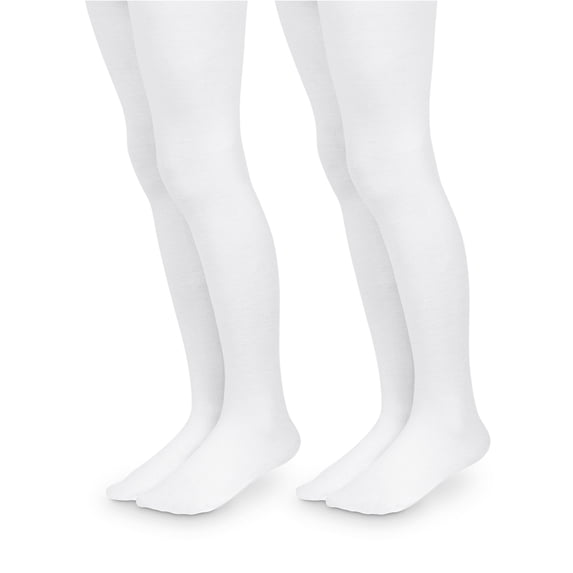 Jefferies Socks Girls Microfiber Tights 2-Pack, Sizes XS-L