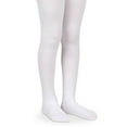 thumbnail image 1 of Jefferies Socks Girls Nylon Microfiber Smooth Classic Tights 1 Pair Pack, 1 of 4