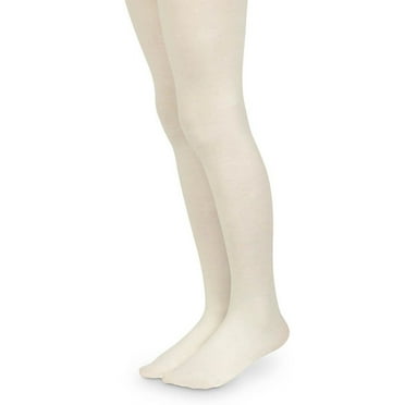 Jefferies Socks Girls Nylon Microfiber Smooth Classic Tights 1 Pair Pack
