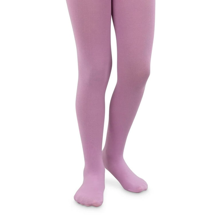 Jefferies Socks Girls Pima Cotton Tights 1-Pack, Sizes XS-L 