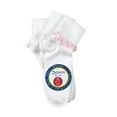 thumbnail image 1 of Jefferies Socks Girls Ruffle Ripple Lace Trim Dress Turn Cuff Socks 3 Pair Pack, 1 of 4
