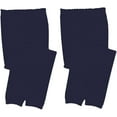 thumbnail image 1 of Jefferies Socks Girls School Uniform Scallop Trim Pima Cotton Footless Tights 2 Pair Pack, 1 of 4