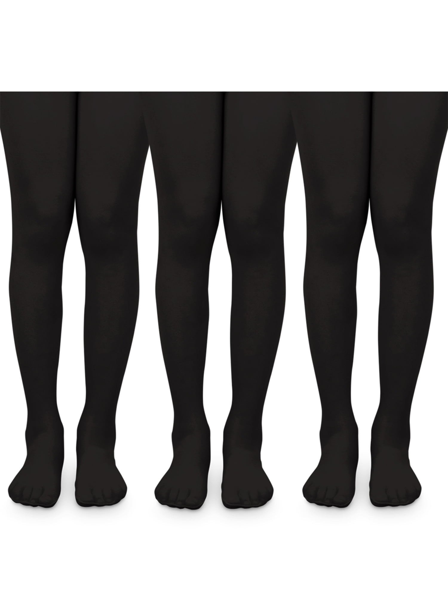 Jefferies Socks Girls Sheer Pantyhose 3-Pack, Sizes XS-L