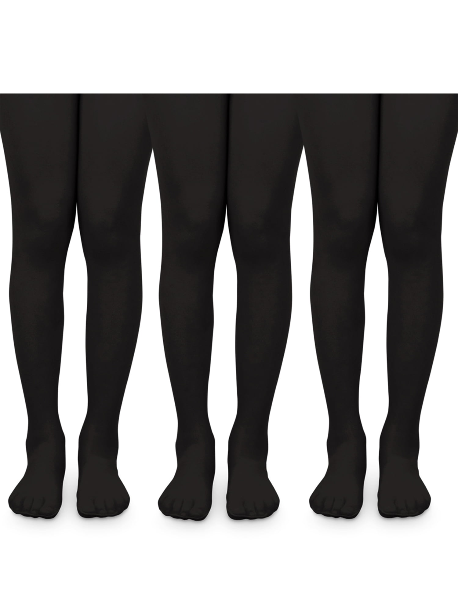 Jefferies Socks Girls Sheer Pantyhose 3-Pack, Sizes XS-L