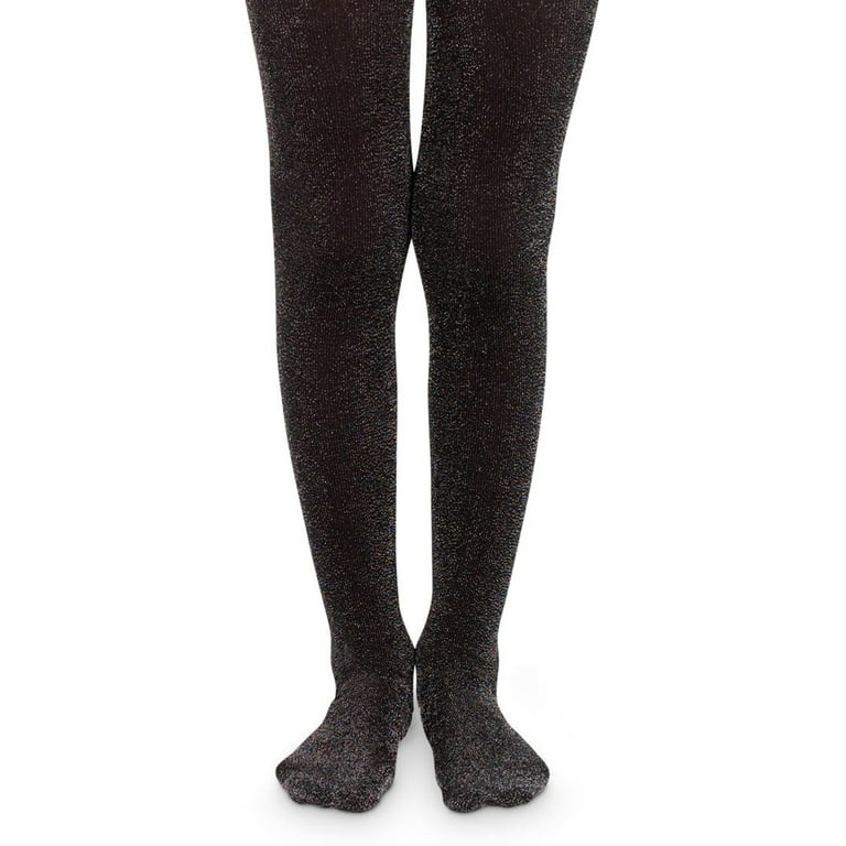 Jefferies Socks Girls Sparkle Tights 1-Pack, Sizes XS-L 