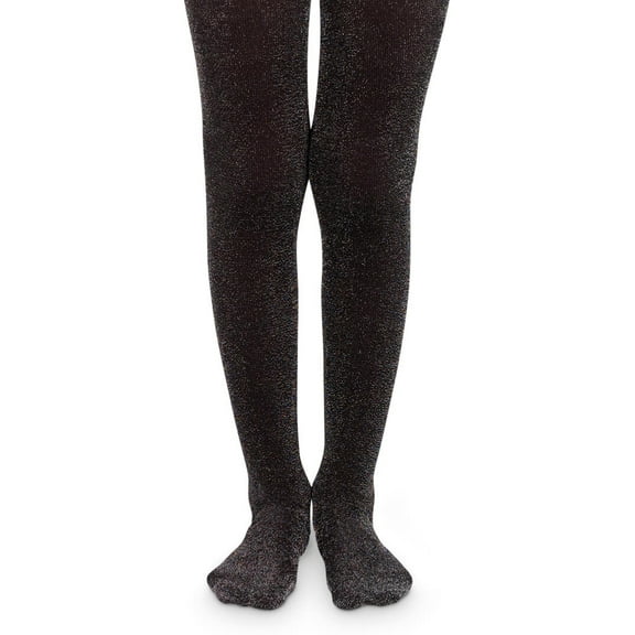 Jefferies Socks Girls Sparkly Lurex Tights 1 Pair Pack