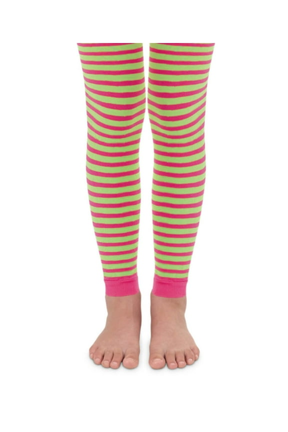 Girls Stripe Colorful Legging Tights 1 Pack