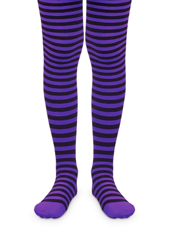 Girls Striped Tights 1-Pack, Sizes S-L