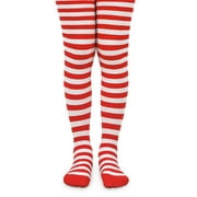 Jefferies Socks Girls Striped Tights 1-Pack, Sizes XS-L