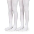 thumbnail image 1 of Jefferies Socks Girls Tights, 2 Pack Uniform Classic Stockings, Sizes S-L, 1 of 2