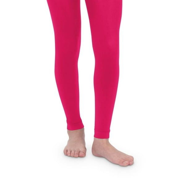 Jefferies Socks Girls Toddler Pima Cotton Footless Legging Tights 1 Pack
