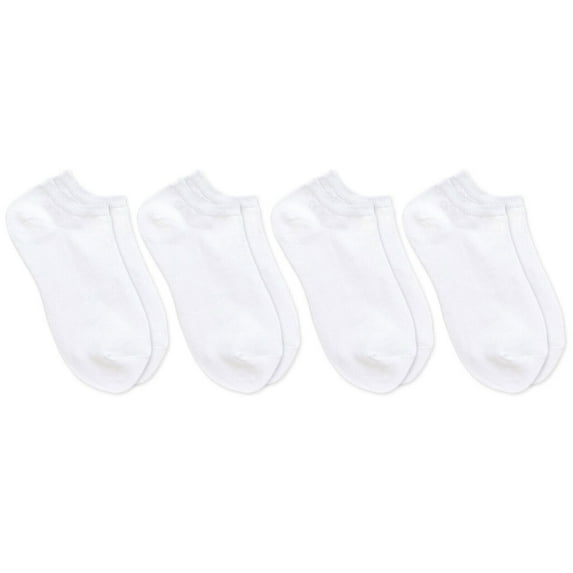 Jefferies Socks Kid's Boy's Girl's Bamboo School Uniform Sport Low Cut Liner Socks 4 Pair Pack