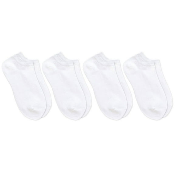Jefferies Socks Kid's Boy's Girl's Bamboo School Uniform Sport Low Cut Liner Socks 4 Pair Pack
