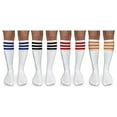 thumbnail image 1 of Jefferies Socks Kids' Knee High Sock, Classic, Classic Assorted, Size Medium, 1 of 4