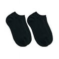 thumbnail image 1 of Jefferies Socks Men's Women's Bamboo Knit Sport Low Cut Athletic Liner Socks 2 Pair Pack, 1 of 4