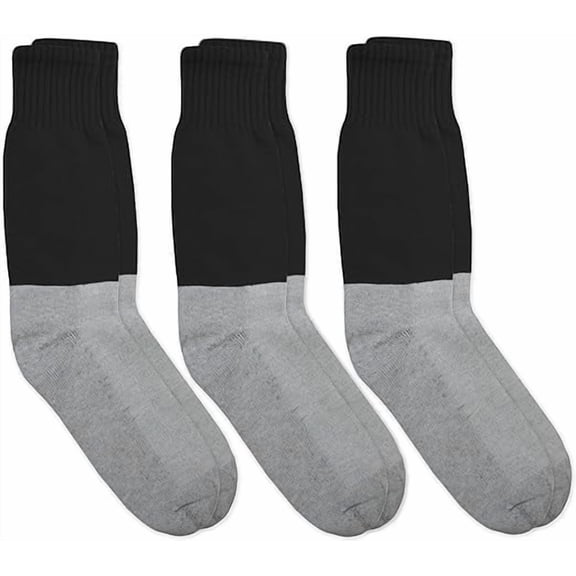 Jefferies Socks Mens Military Micro Guard Polypropylene Combat Boot Crew Socks 3 Pair Pack
