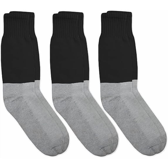 Jefferies Socks Mens Military Micro Guard Polypropylene Combat Boot Crew Socks 3 Pair Pack