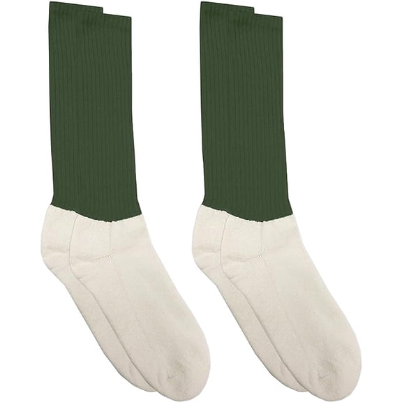 Jefferies Socks Mens Military Ribbed Acrylic Cotton Cushion Health Crew Boot Socks 2 Pair Pack