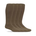 thumbnail image 1 of Jefferies Socks Mens Womens Merino Wool Uniform Over the Calf Boot Socks (Unisex), 4 Pack, 1 of 2