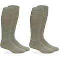 thumbnail image 1 of Jefferies Socks Mens Womens Ultra-Dri Combat Tactical Over the Calf Boot Socks 2 Pair Pack, 1 of 4