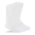 thumbnail image 1 of Jefferies Socks Microfiber Nylon Rib Mid Calf Dress Socks (Unisex), 4 Pack, 1 of 2