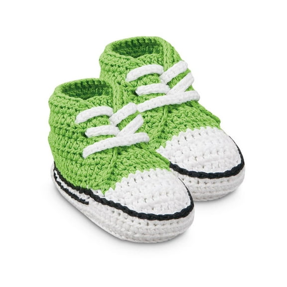 Jefferies Socks Unisex Newborn High Top Crochet Sneaker Bootie 1 Pair