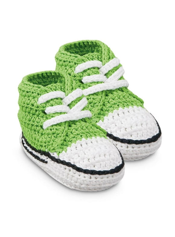 Unisex Newborn High Top Crochet Sneaker Bootie 1 Pair