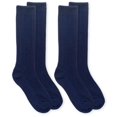 thumbnail image 1 of Jefferies Socks Women's Bamboo Knit Rib Pattern Knee High Tall Socks 2 Pair Pack, 1 of 3